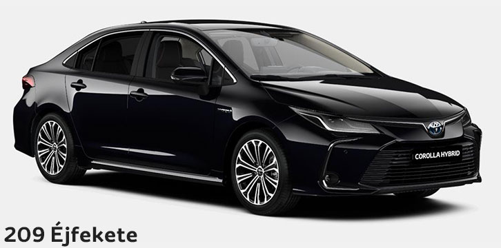 Toyota Corolla Sedan - 209 éjfekete