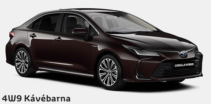 Toyota Corolla Sedan - 4W9 kávébarna